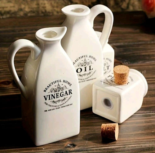 4-Piece Minimalist Dispenser Bottle Set